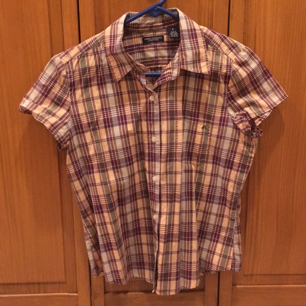 American Eagle button-down